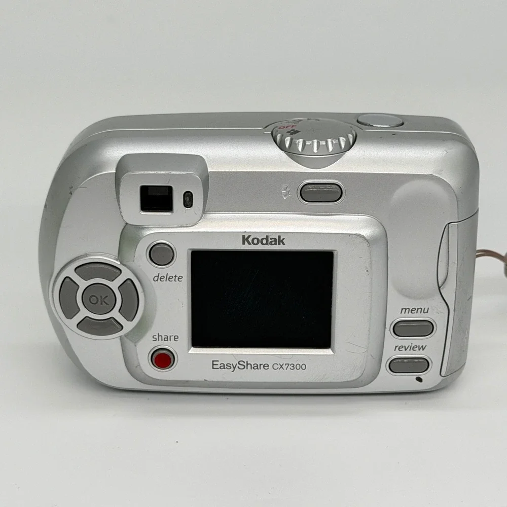 Kodak EasyShare CX7300 Digital Camera 3.2MP Silver Point and Shoot 37mm Lens